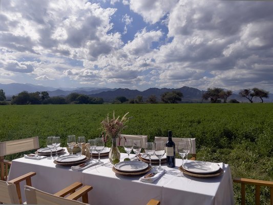 Almuerzo exterior